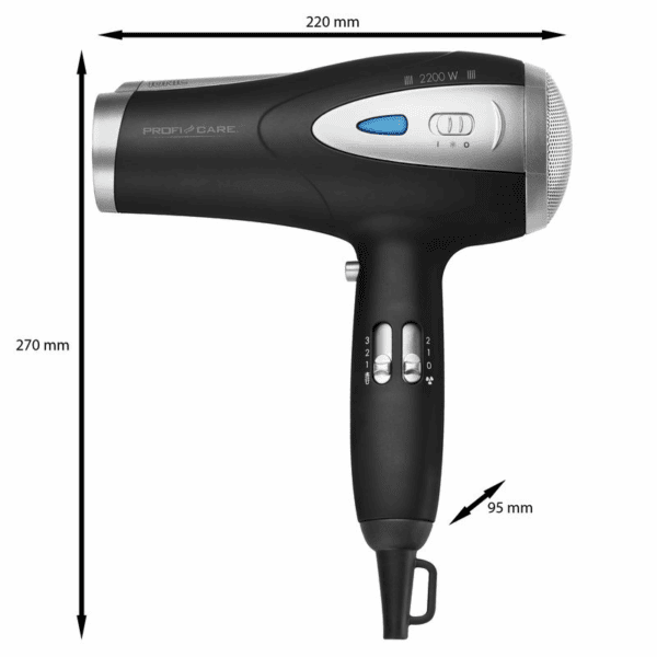 Profi Care Hair Dryer – 2200 W - Billede 2