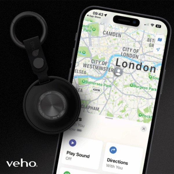 Veho G-Tag GPS tracker 3 stk.