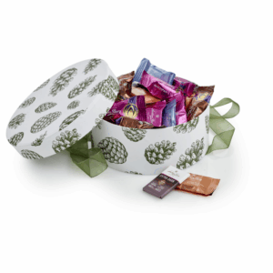 Hatteæske Grøn Kogle, Stor - Anthon Berg Mix 500 g.